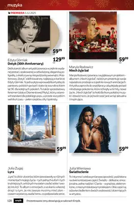 Empik - gazetka promocyjna Tom kultury: muzyka od piątku 28.11 do wtorku 09.12 - strona 8
