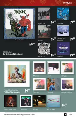 Empik - gazetka promocyjna Tom kultury: muzyka od piątku 28.11 do wtorku 09.12 - strona 7
