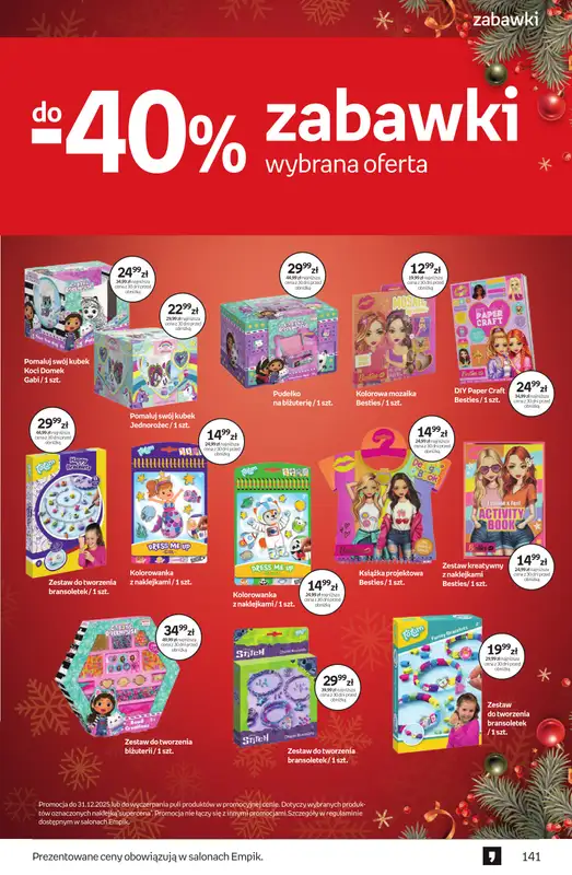 Empik - gazetka promocyjna Tom kultury: zabawki od piątku 28.11 do wtorku 09.12 - strona 18