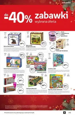 Empik - gazetka promocyjna Tom kultury: zabawki od piątku 28.11 do wtorku 09.12 - strona 22