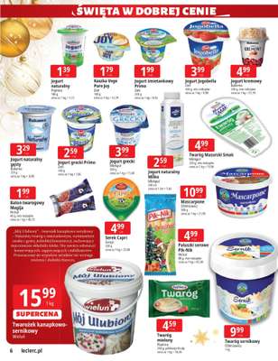 Leclerc - gazetka promocyjna Oferta E.Leclerc I Święta w dobrej cenie od wtorku 02.12 do niedzieli 14.12 - strona 6