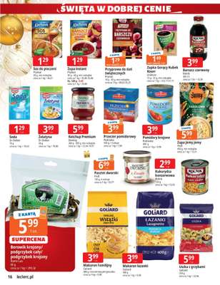 Leclerc - gazetka promocyjna Oferta E.Leclerc I Święta w dobrej cenie od wtorku 02.12 do niedzieli 14.12 - strona 16