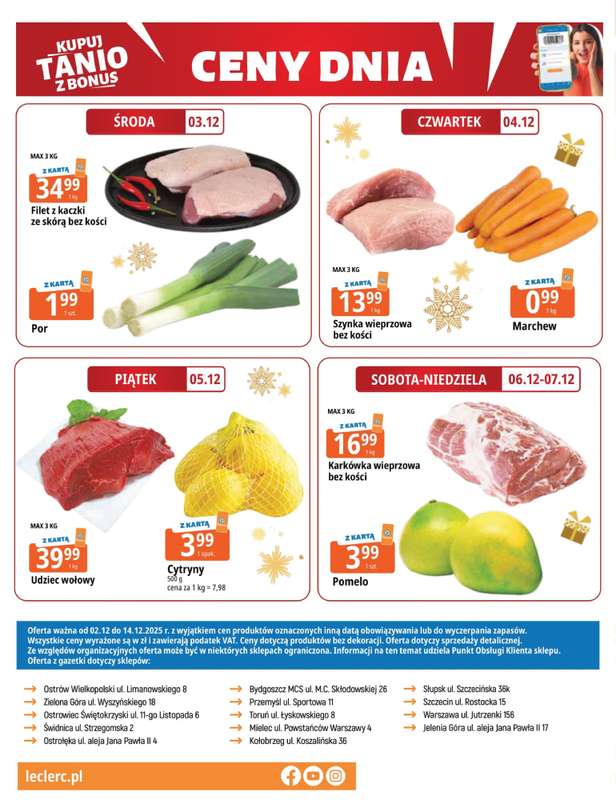 Leclerc - gazetka promocyjna Oferta E.Leclerc I Święta w dobrej cenie od wtorku 02.12 do niedzieli 14.12 - strona 24