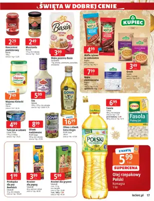 Leclerc - gazetka promocyjna Oferta E.Leclerc I Święta w dobrej cenie od wtorku 02.12 do niedzieli 14.12 - strona 17
