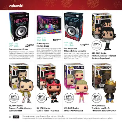 Empik - gazetka promocyjna Katalog: Muzyka od niedzieli 30.11 do środy 24.12 - strona 46