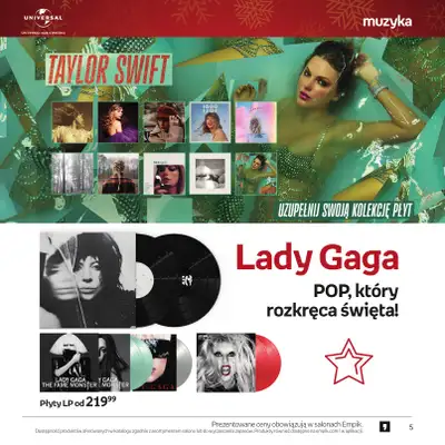 Empik - gazetka promocyjna Katalog: Muzyka od niedzieli 30.11 do środy 24.12 - strona 5