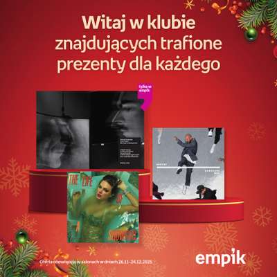Empik - gazetka promocyjna Katalog: Muzyka od niedzieli 30.11 do środy 24.12