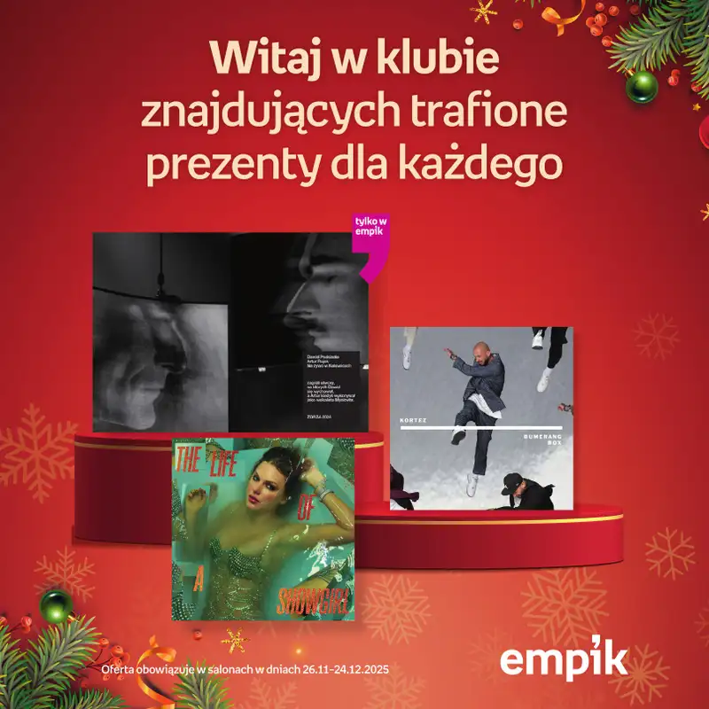 Empik - gazetka promocyjna Katalog: Muzyka od niedzieli 30.11 do środy 24.12