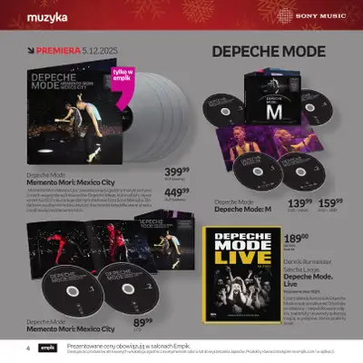 Empik - gazetka promocyjna Katalog: Muzyka od niedzieli 30.11 do środy 24.12 - strona 4