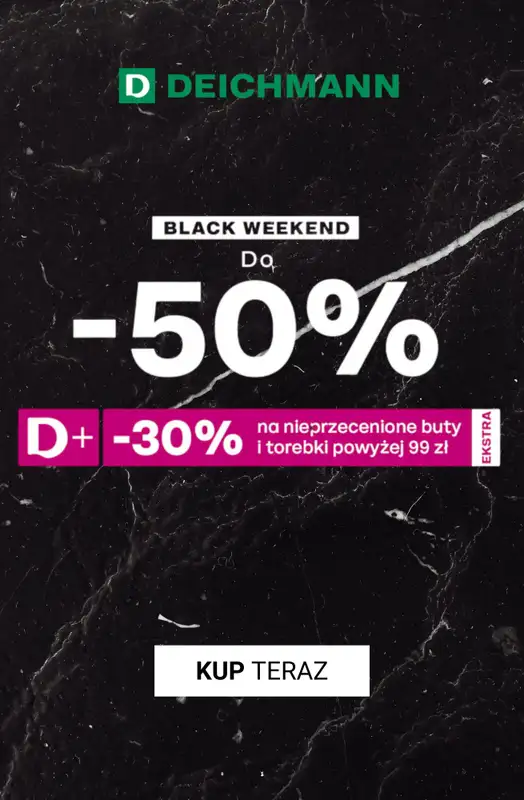 Deichmann - gazetka promocyjna -30% tylko dla klientów Deichmann PLUS od piątku 28.11 do poniedziałku 01.12