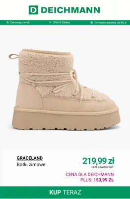 Deichmann - gazetka promocyjna -30% tylko dla klientów Deichmann PLUS od piątku 28.11 do poniedziałku 01.12 - strona 8