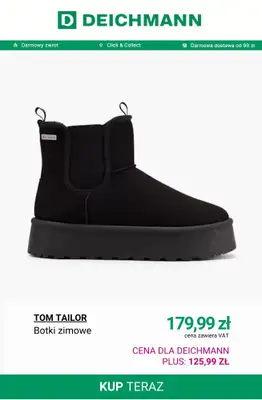 Deichmann - gazetka promocyjna -30% tylko dla klientów Deichmann PLUS od piątku 28.11 do poniedziałku 01.12 - strona 5