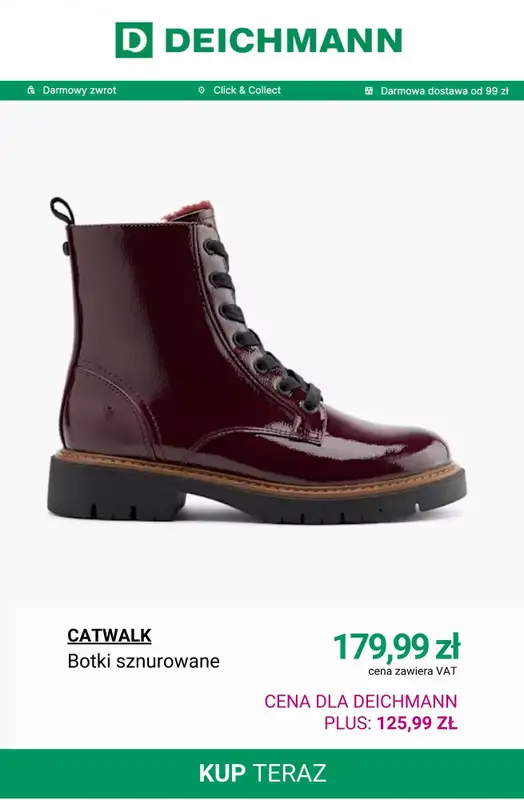 Deichmann - gazetka promocyjna -30% tylko dla klientów Deichmann PLUS od piątku 28.11 do poniedziałku 01.12 - strona 2