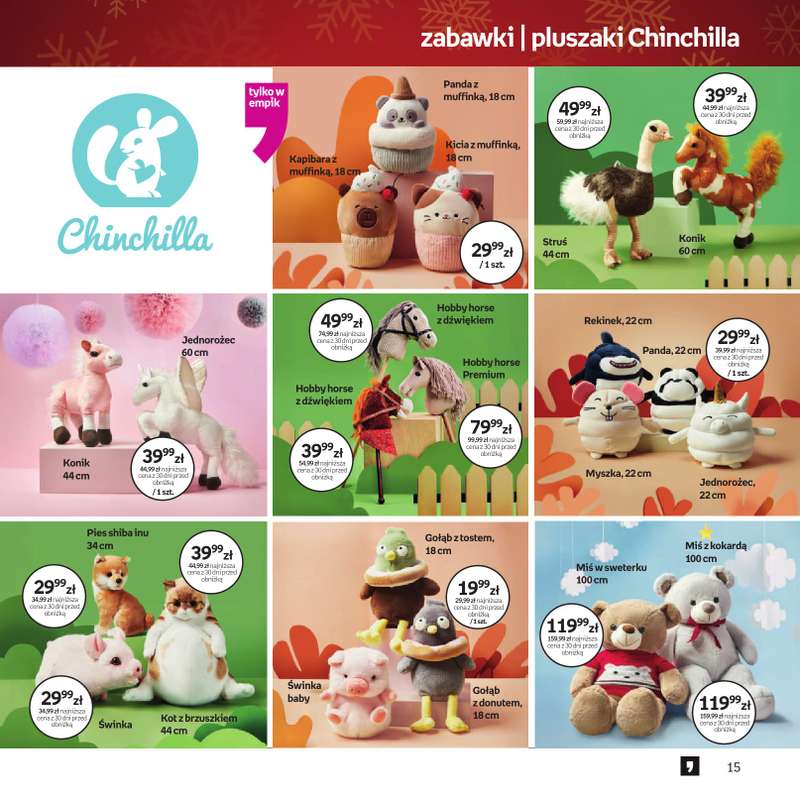 Empik - gazetka promocyjna Katalog: Zabawki od soboty 29.11 do wtorku 09.12 - strona 15