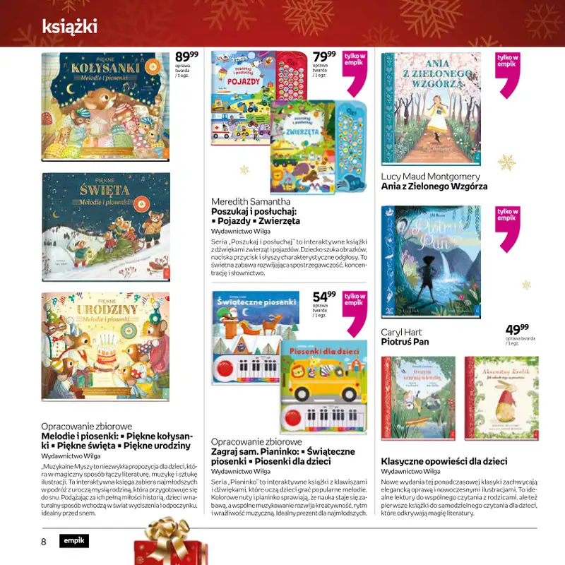 Empik - gazetka promocyjna Katalog: Zabawki od soboty 29.11 do wtorku 09.12 - strona 8