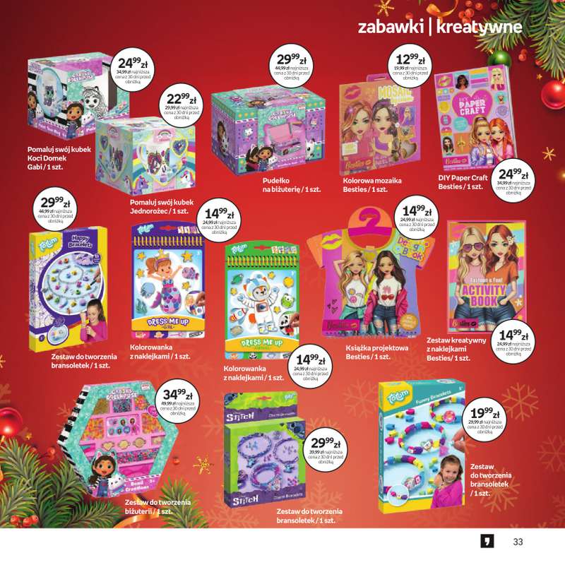 Empik - gazetka promocyjna Katalog: Zabawki od soboty 29.11 do wtorku 09.12 - strona 33