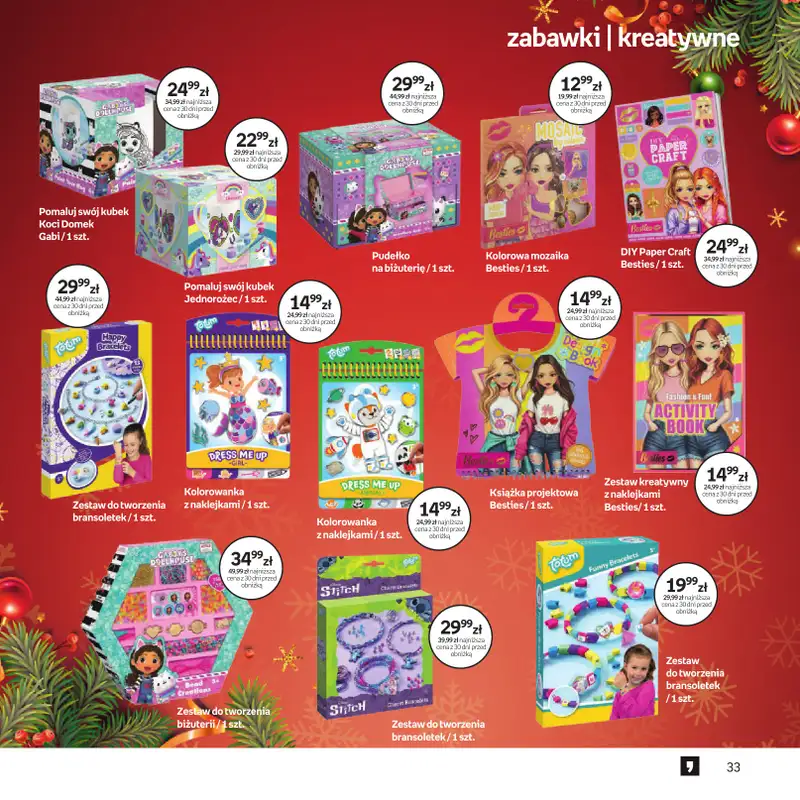 Empik - gazetka promocyjna Katalog: Zabawki od soboty 29.11 do wtorku 09.12 - strona 33