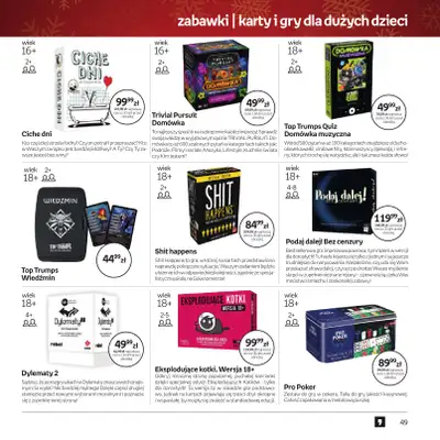 Empik - gazetka promocyjna Katalog: Zabawki od soboty 29.11 do wtorku 09.12 - strona 49