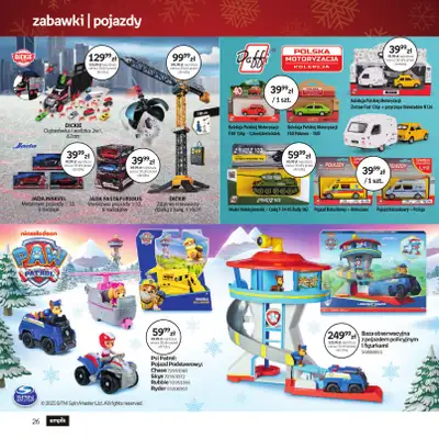 Empik - gazetka promocyjna Katalog: Zabawki od soboty 29.11 do wtorku 09.12 - strona 26