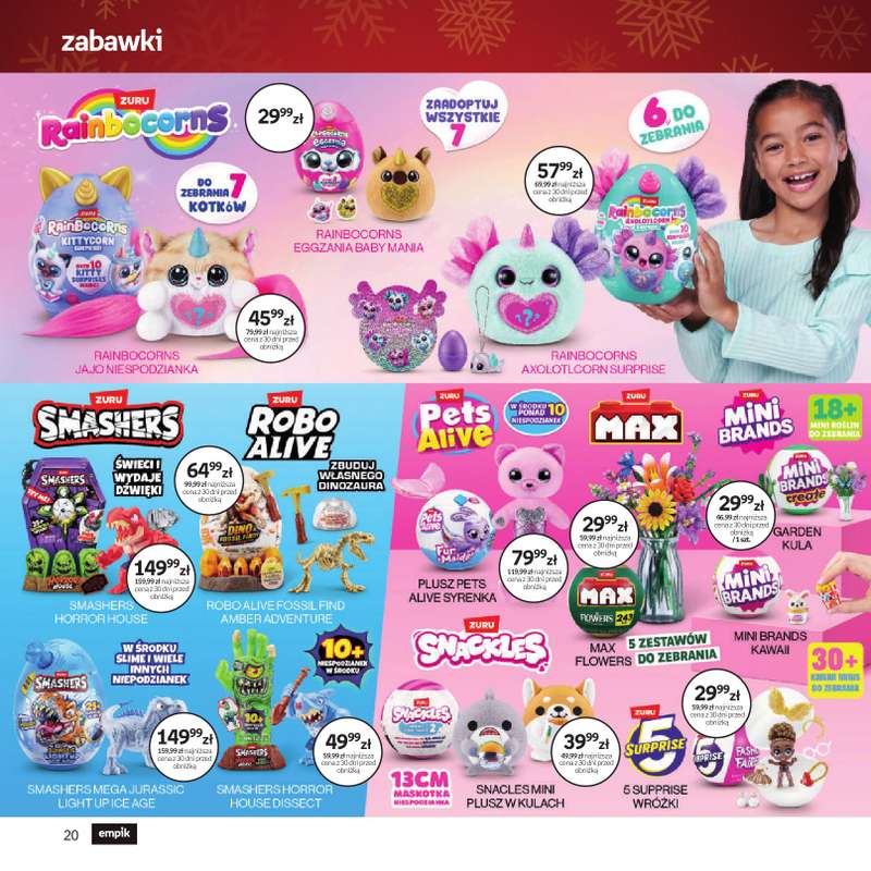 Empik - gazetka promocyjna Katalog: Zabawki od soboty 29.11 do wtorku 09.12 - strona 20