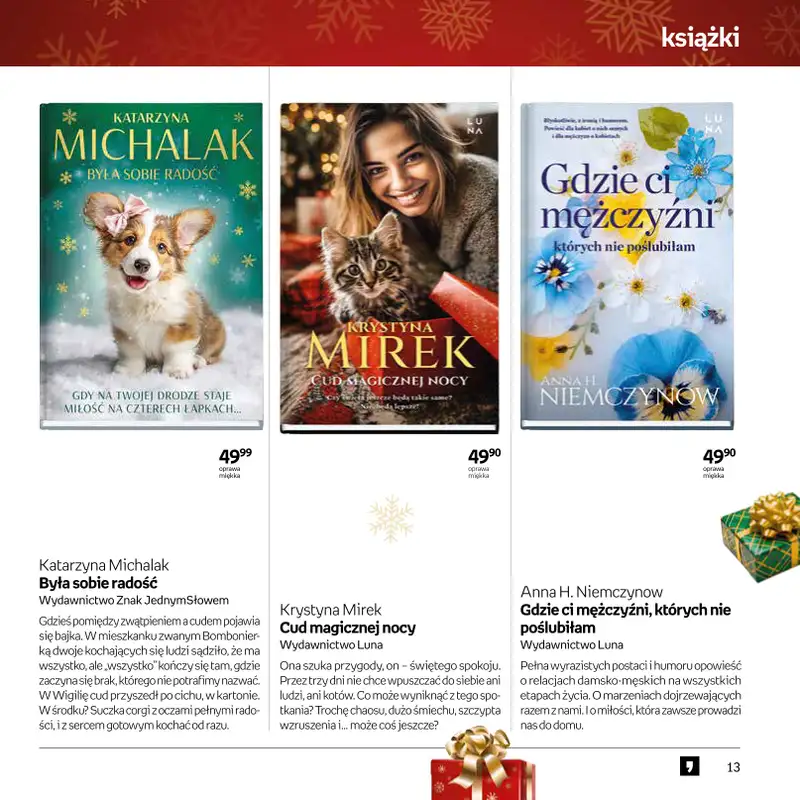 Empik - gazetka promocyjna Katalog: Książki od niedzieli 30.11 do środy 24.12 - strona 13