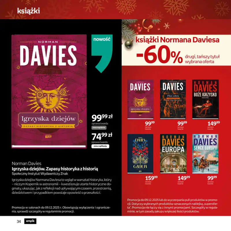 Empik - gazetka promocyjna Katalog: Książki od niedzieli 30.11 do środy 24.12 - strona 34