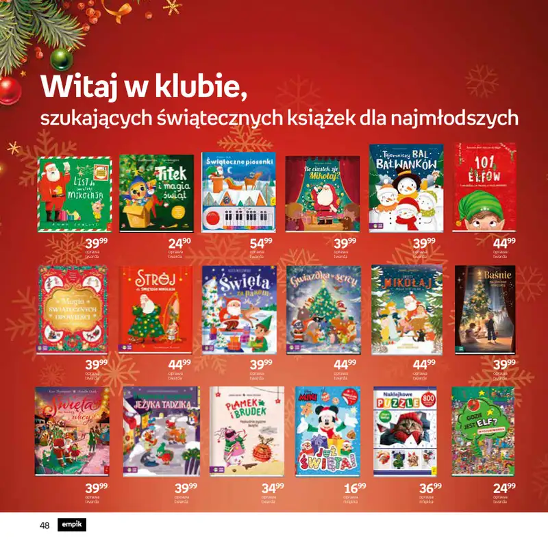 Empik - gazetka promocyjna Katalog: Książki od niedzieli 30.11 do środy 24.12 - strona 48