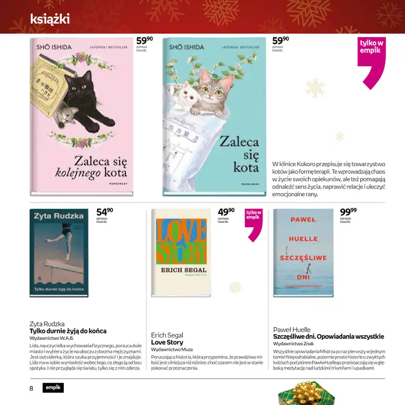 Empik - gazetka promocyjna Katalog: Książki od niedzieli 30.11 do środy 24.12 - strona 8