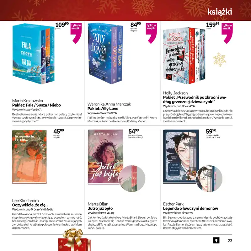 Empik - gazetka promocyjna Katalog: Książki od niedzieli 30.11 do środy 24.12 - strona 23