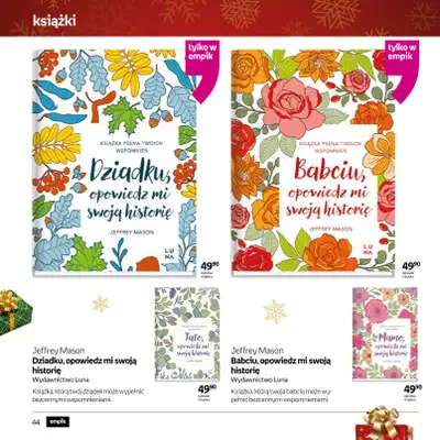 Empik - gazetka promocyjna Katalog: Książki od niedzieli 30.11 do środy 24.12 - strona 44