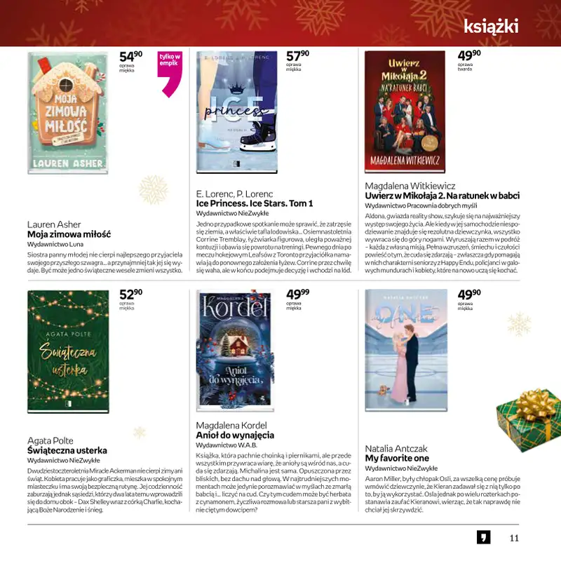 Empik - gazetka promocyjna Katalog: Książki od niedzieli 30.11 do środy 24.12 - strona 11