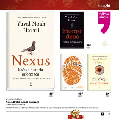 Empik - gazetka promocyjna Katalog: Książki od niedzieli 30.11 do środy 24.12 - strona 27