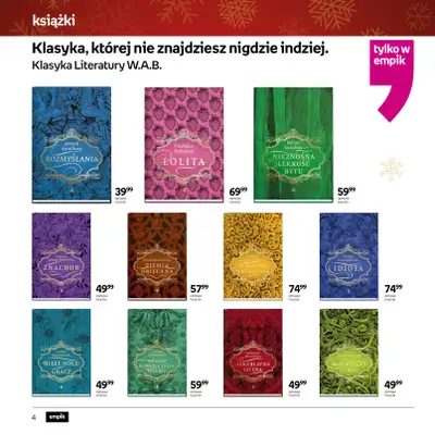 Empik - gazetka promocyjna Katalog: Książki od niedzieli 30.11 do środy 24.12 - strona 4