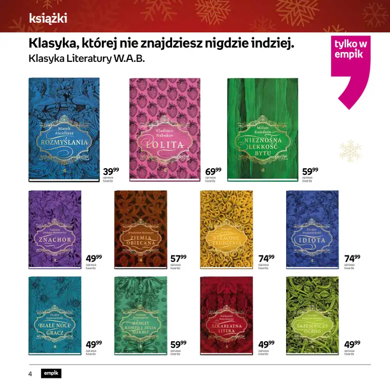 Empik - gazetka promocyjna Katalog: Książki od niedzieli 30.11 do środy 24.12 - strona 4