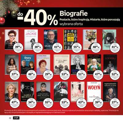 Empik - gazetka promocyjna Katalog: Książki od niedzieli 30.11 do środy 24.12 - strona 32