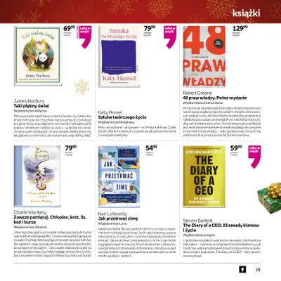 Empik - gazetka promocyjna Katalog: Książki od niedzieli 30.11 do środy 24.12 - strona 39