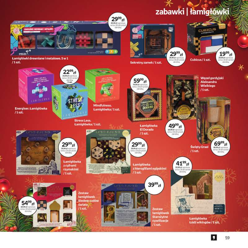 Empik - gazetka promocyjna Katalog: Książki od niedzieli 30.11 do środy 24.12 - strona 59