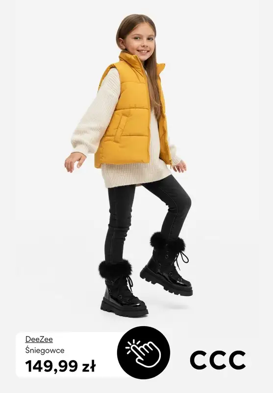CCC - gazetka promocyjna Obuwie zimowe dla dziewczynki od soboty 29.11  - strona 5