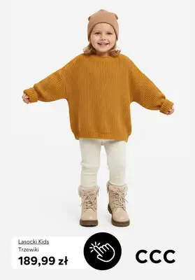 CCC - gazetka promocyjna Obuwie zimowe dla dziewczynki od soboty 29.11  - strona 8