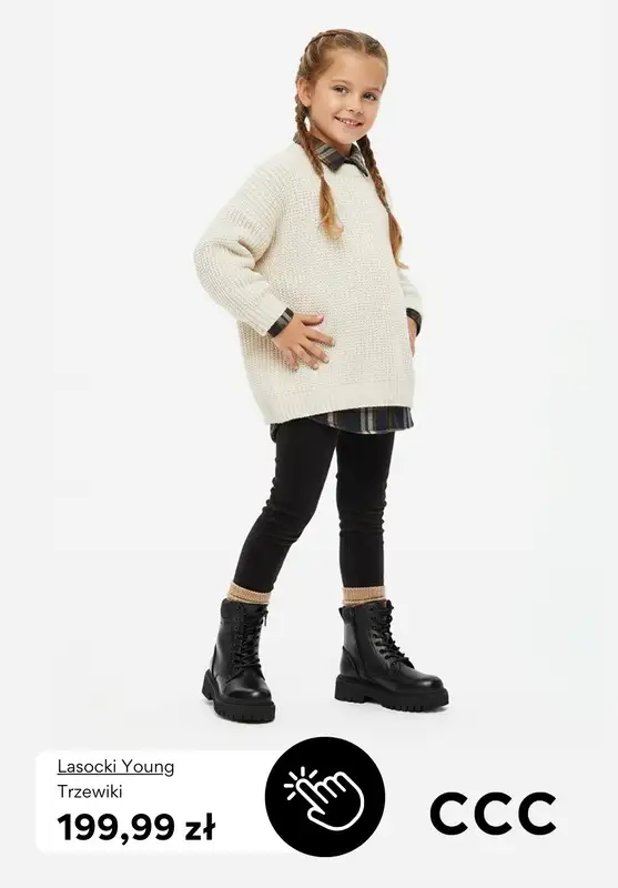CCC - gazetka promocyjna Obuwie zimowe dla dziewczynki od soboty 29.11  - strona 7