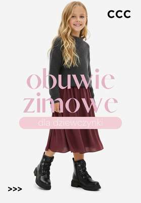CCC - gazetka promocyjna Obuwie zimowe dla dziewczynki od soboty 29.11 
