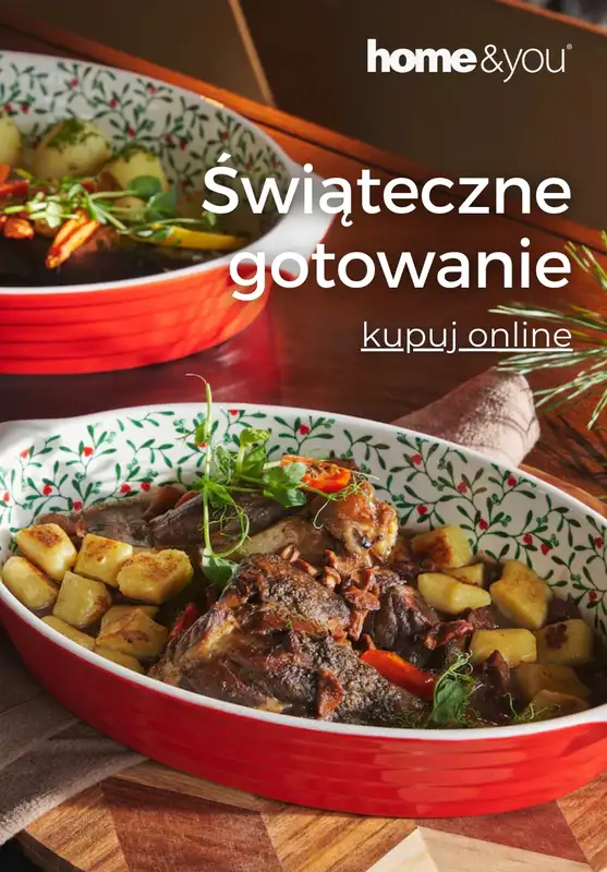 home&you - gazetka promocyjna Świąteczne gotowanie od piątku 28.11 do poniedziałku 01.12