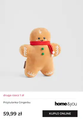 home&you - gazetka promocyjna Przytulanki od soboty 29.11 do poniedziałku 01.12 - strona 6