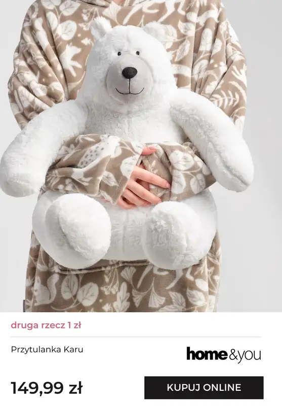 home&you - gazetka promocyjna Przytulanki od soboty 29.11 do poniedziałku 01.12 - strona 12