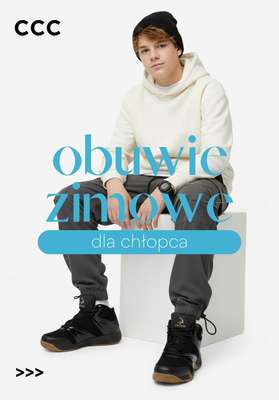CCC - gazetka promocyjna Obuwie zimowe dla chłopca od niedzieli 30.11 