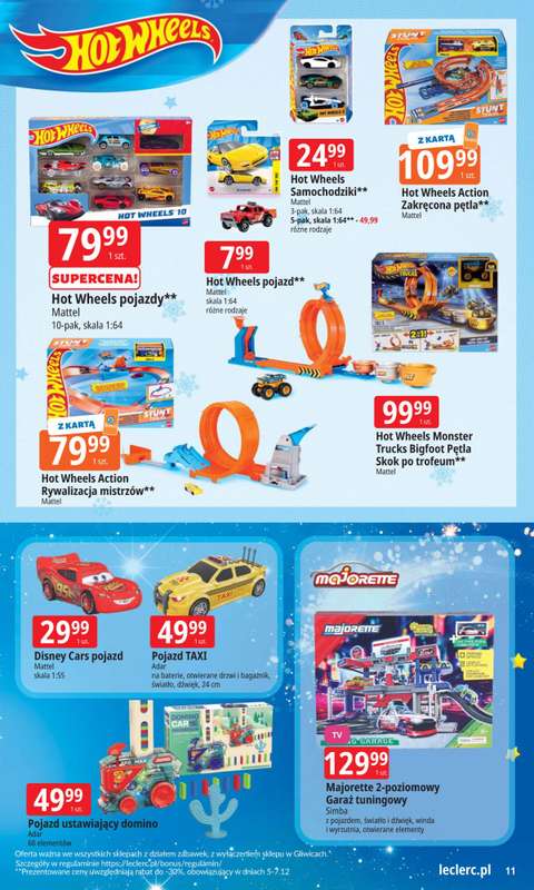 Leclerc - gazetka promocyjna Oferta E.Leclerc | Magiczny świat zabawek od środy 12.11 do niedzieli 07.12 - strona 11