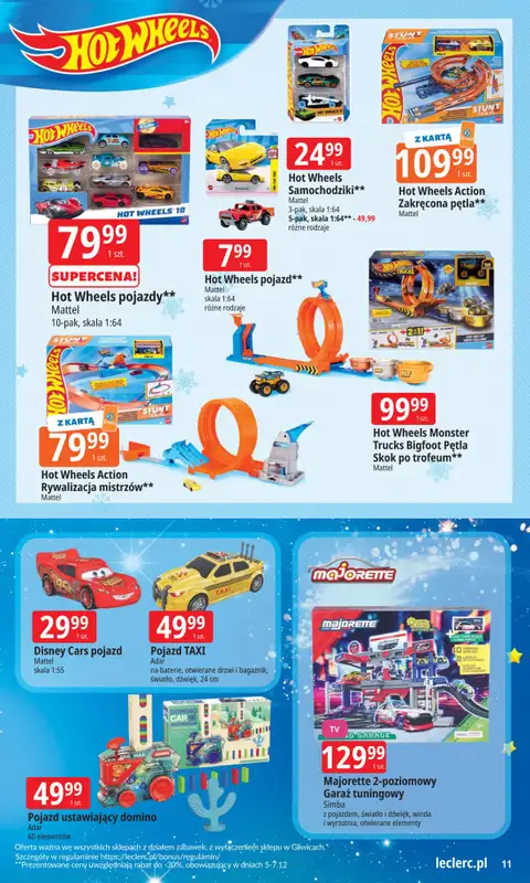 Leclerc - gazetka promocyjna Oferta E.Leclerc | Magiczny świat zabawek od środy 12.11 do niedzieli 07.12 - strona 11
