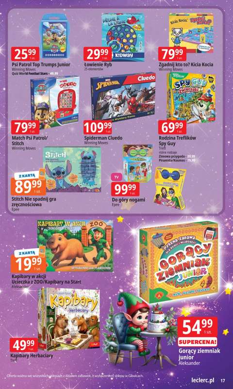 Leclerc - gazetka promocyjna Oferta E.Leclerc | Magiczny świat zabawek od środy 12.11 do niedzieli 07.12 - strona 17