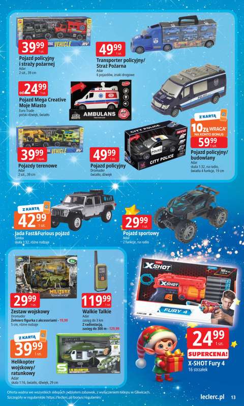 Leclerc - gazetka promocyjna Oferta E.Leclerc | Magiczny świat zabawek od środy 12.11 do niedzieli 07.12 - strona 13