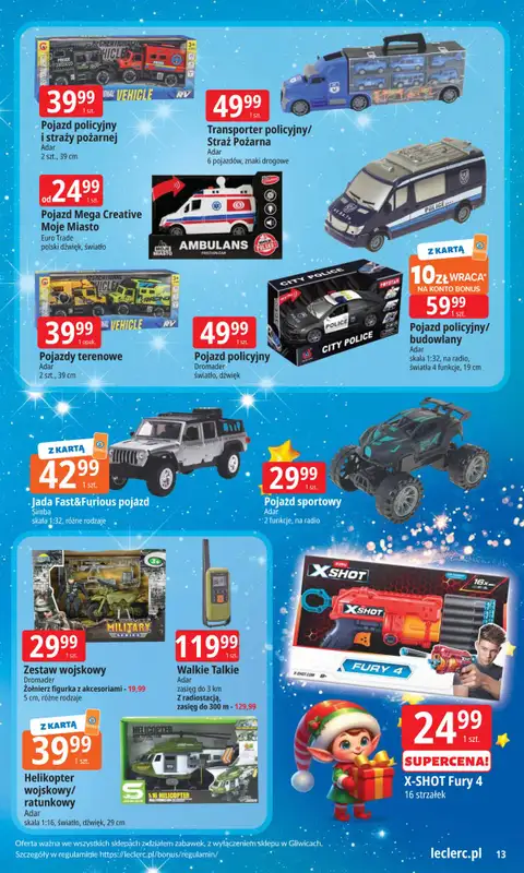 Leclerc - gazetka promocyjna Oferta E.Leclerc | Magiczny świat zabawek od środy 12.11 do niedzieli 07.12 - strona 13